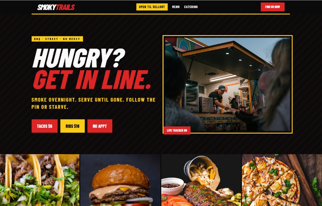 Smoky Trails BBQ template